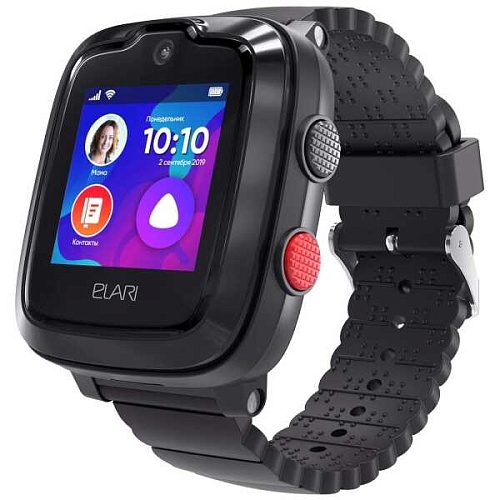 Часы детские Elari Kidphone 4G черные