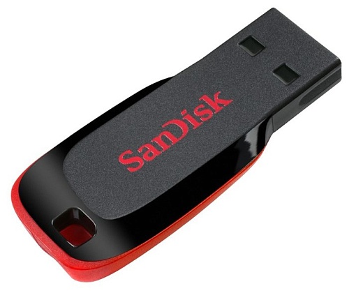 Память USB2.0 Flash Drive  64Gb SANDISK Cruzer Blade [SDCZ50-064G-B35]