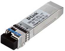 Модуль D-LINK DEM-436XT-BXU WDM трансивер SFP+ с 1 портом 10GBase-ER (Tx:1270 нм, Rx:1330 нм) для одномодового оптического кабеля (до 40 км)