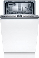 Машина посудомоечная встраиваемая 45 см Bosch SPV4EKX20E (Serie4 / 9 комплектов / 2 полки / расход воды - 8,5 л / InfoLight / Home Connect / А++)