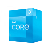 Процессор Intel Core i3-12100F Box  Alder Lake 3.3(4.3) ГГц /4core/ без видеоядра/ 12Мб /89Вт s.1700 BX8071512100F