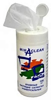 Чистящие салфетки в пластиковой тубе Miraclean 105шт универсальные (МТ 24168)