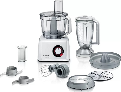 Кухонный комбайн Bosch MC812W620 (1100Вт / 3.9л / блендер, миксер, тёрка, соковыжималка)