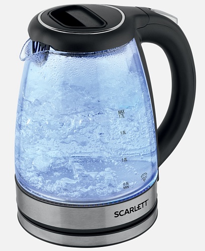 Чайник Scarlett SC-EK27G73 (2000Вт / 1.7л / стекло)