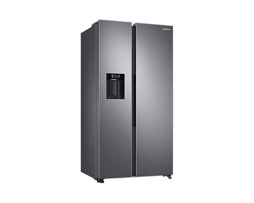 Холодильник Side by Side Samsung RS68CG883ES9/EF (Объем - 634 л / Высота - 178см / Матовая нерж.сталь /NoFrost/ Wi-Fi / Twin Cooling Plus / диспенсер)