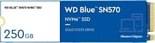 Жесткий диск SSD M.2 250GB WD Blue SN570 R3300/W1200 Mb/s  PCIe Gen3 x4 WDS250G3B0C 150 TBW