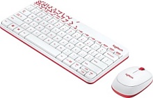 DSP Беспроводной комплект клавиатура+мышь Logitech MK240 Nano WHITE (920-008212)