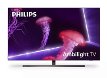 Телевизор PHILIPS 55OLED857/12 OLED 4K UHD ANDROID SMART TV Ambilight 120 Hz VRR/ Dolby Atmos, DTS 70W (2022) Серебристый