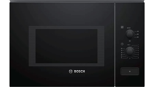 Микроволновая печь встраиваемая Bosch BFL550MB0 (Serie6 / черный / 25л / ширина - 59,4 см / 900Вт / Autopilot7)