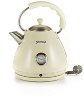 DSP Чайник Gorenje K17CLI (2200 Вт / 1.7л / металл / бежевый) СК000046308 33230608 пятно в нижней части чайника 