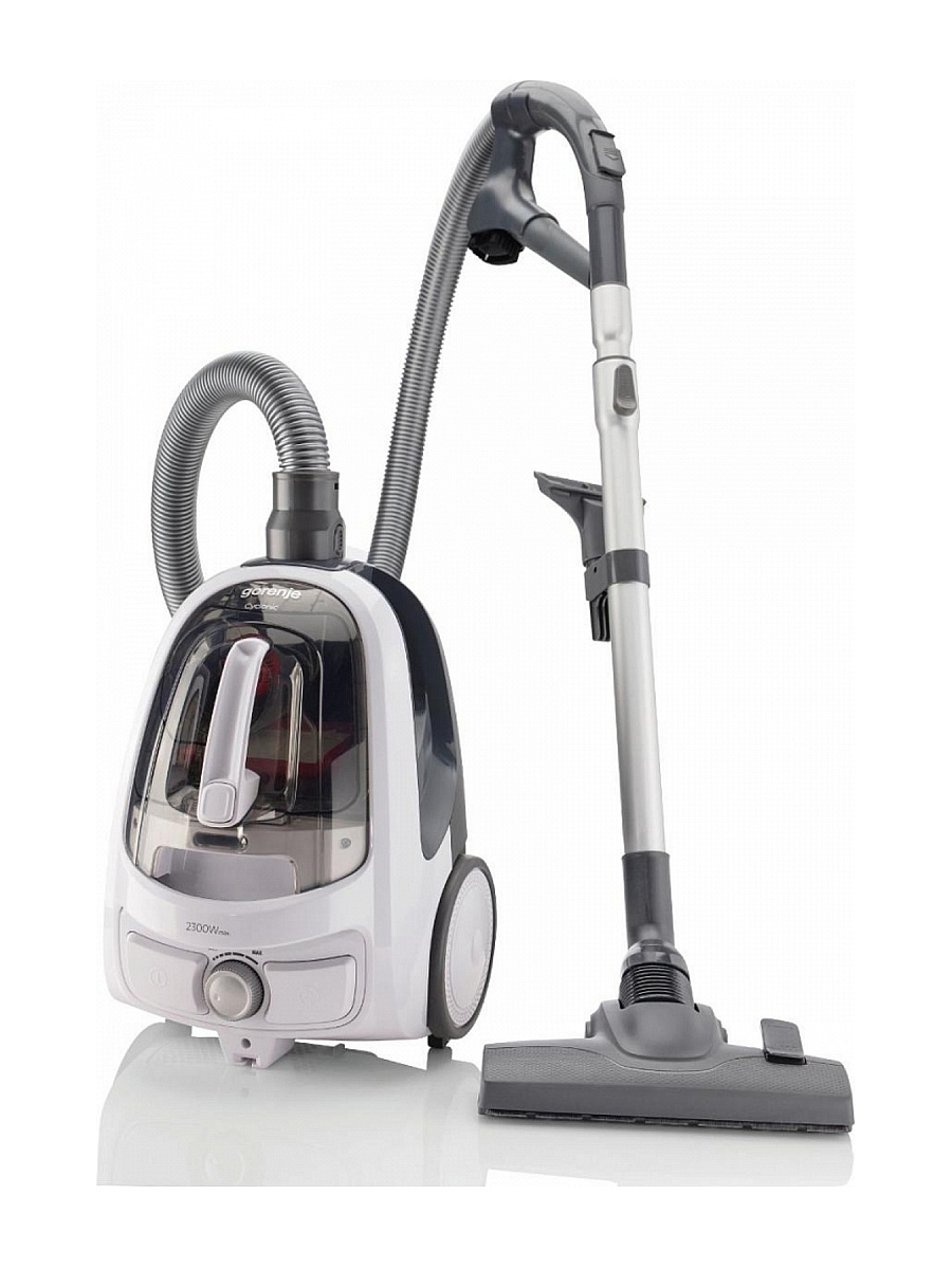 Пылесос Gorenje VC2301SPWCY (2300/400Вт, контейнер 1,7л, белый)-0