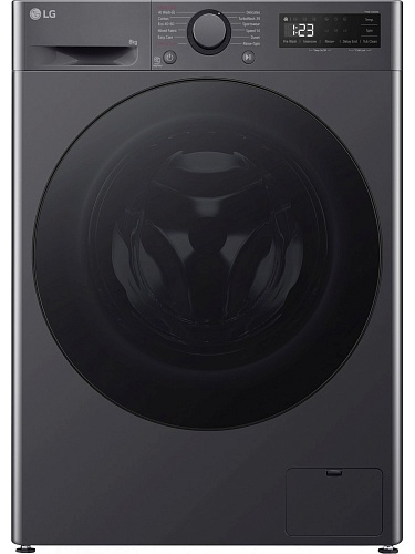 Стиральная машина LG F2WR508S2M (47.5см / 8кг / 1200об / пар / добавление белья / AI DD ™ / Smart Diagnosis / Inverter Direct Drive / A+++ / Чёрная)-0