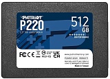 Жесткий диск SSD  512GB Patriot  P220  R550/W500Mb/s  P220S512G25 240 TBW