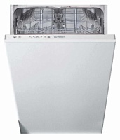 Машина посудомоечная встраиваемая узкая Indesit DSIE 2B10 (10 комплектов / Защита от протечек)