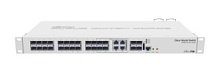 Коммутатор Mikrotik CRS328-4C-20S-4S+RM 20xSFP, 4xSFP+, 4xКомбо портов(Gigabit Ethernet или SFP), 800MHz CPU, 512MB RAM, 1U