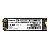 Жесткий диск SSD M.2 256 ГБ ExeGate NextPro+ UV500TS256 SATA III, TLC, R561/W500 МБ/с, 2280, 100 TBW (EX280472RUS)-999
