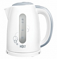 Чайник HOLT HT-KT-005 (2200Вт / 1,7л / пластик / белый)