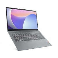 Ноутбук Lenovo IdeaPad Slim 3 15IRU8 (Intel Core i3-1305U 1.6GHz/15.6"/1920х1080 TN/8GB/256GB SSD/Intel Iris Xe Graphics G7/DOS/Arctic Grey/ENG keyb)