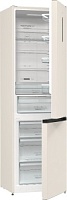 Холодильник Gorenje NRK6202AC4 (Color collection / Объем - 331 л / Высота - 200см / A++ / Бежевый / No Frost)