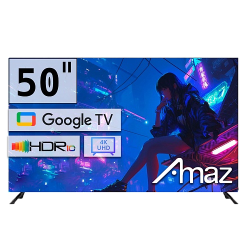 Телевизор Amaz AM50GCX8 4K UHD Google TV-0