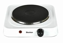 Плитка электрическая BLACKTON BT HP113W (1 конфорка / чугун / дисковый нагреватель / мощность 1000 Вт / белый)