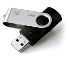 Память USB2.0 Flash Drive 16Gb GOODRAM UTS2 Twister  [UTS2-0160K0R11]