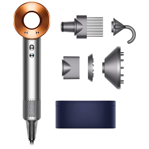 Фен Dyson Supersonic HD07 Direct, никель/медь