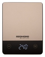 Весы кухонные Redmond RS-M769 (электронные/ платформа/ предел 10 кг/ точность 1 г/ тарокомпенсация)