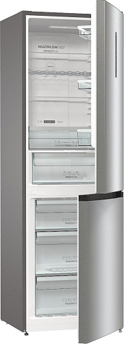 Холодильник Gorenje NRK6192AXL4 (Advanced / Объем - 302 л / Высота - 185см / A++ / Серебристый / NoFrost)