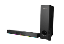 Саундбар Creative SoundBlaster V2X Katana 2.1 канальная система, Dolby Digital, RGB Подсветка Aurora Reactive, Bluetooth, Optical-in  мощность 90 Вт
