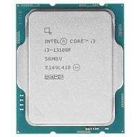 Процессор Intel Core i3-13100F Tray без кулера Raptor Lake-S 3.4(4.4) ГГц /4core/ без видеоядра/ 12Мб /89Вт s.1700 CM8071505092203