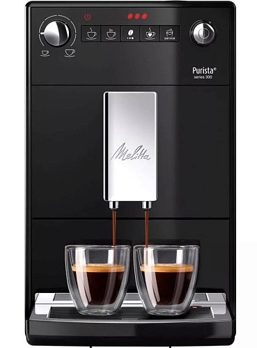 Кофемашина Melitta Purista F23/0-102 (кофе зерновой, молотый/ 1450 Вт/ 1.2 л/ 2 напитка)