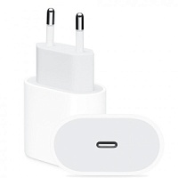Сетевое зарядное устройство Apple 20W USB-C Power Adapter (USB Type-C/2.22A/20W/быстрая зарядка/белое)