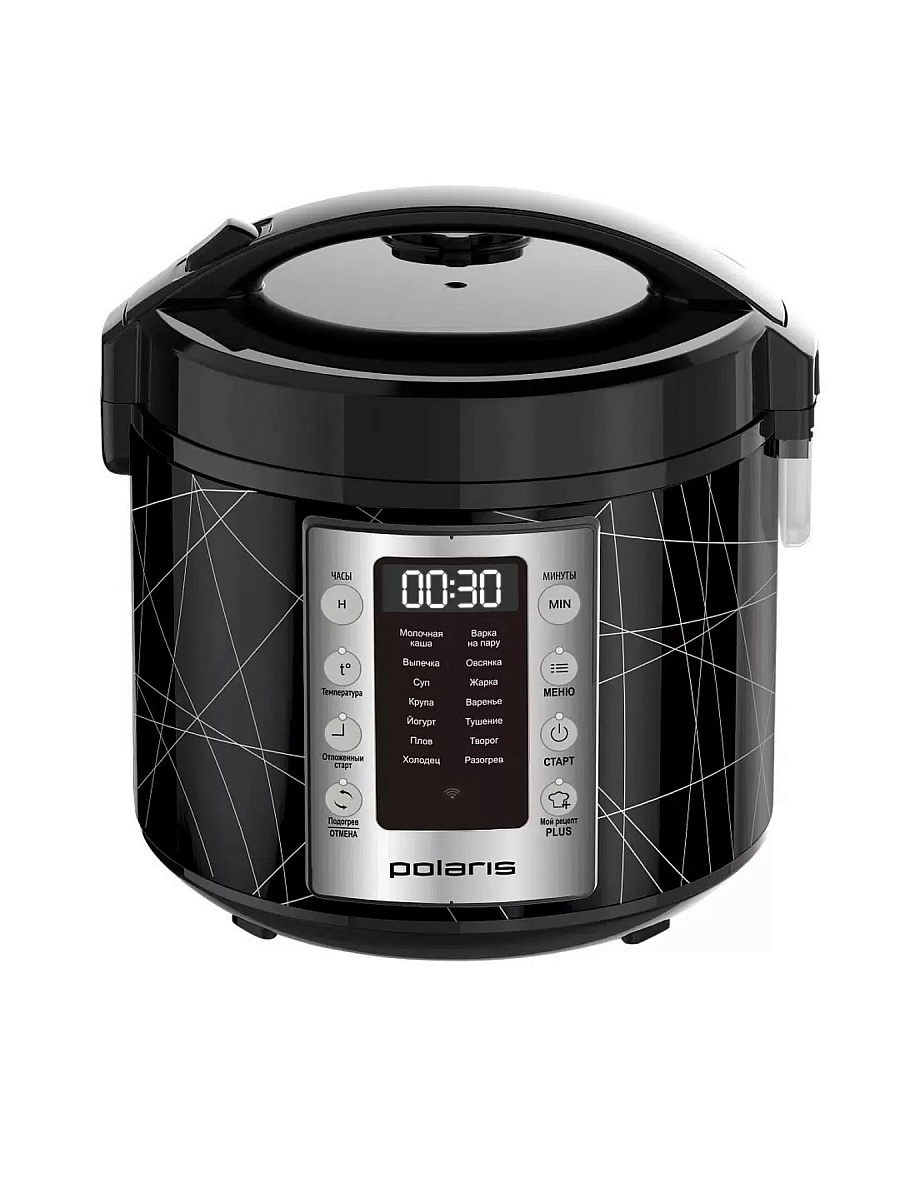 Мультиварка Polaris PMC 5020 Wi-Fi IQ Home (5 л / 750 Вт / 45 программ / поддержание тепла, отложенный старт / управление со смартфона)-0
