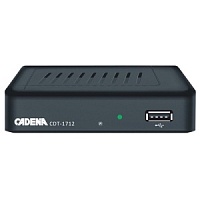 Приемник цифровой эфирный DVB-T2 Cadena CDT-1712 