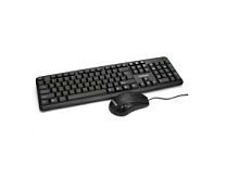 Комплект ExeGate Professional Standard Combo MK120 (клавиатура влагозащищенная, 104кл. + мышь оптическая 1000dpi, 3 кнопки, длина кабеля 1,5м, черная