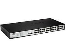 DSP Коммутатор D-LINK DES-3028/E управл-й 2 уровня, 24 порта RJ45 10/100Mbps, 2 порта комбо 1