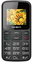 Телефон мобильный teXet TM-B208, черный Чёрный