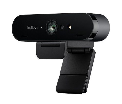 Веб камера Logitech Brio Ultra HD Webcam 2160p/30fps, угол обзора 90°, 5-кратное цифровое увеличение (960-001106)