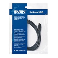 Кабель SVEN micro-USB - USB, 0.5 метра, черный (SV-018368) 