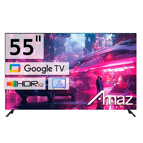Телевизор Amaz AM55GCX8 4K UHD Google TV-0