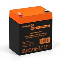 Батарея 12V/ 5,8Ah ExeGate HR 12-5.8 1223W, клеммы F2 EX285951RUS 