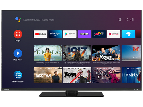 Телевизор Toshiba 50QA7D63DG 4K UHD SMART TV ANDROID QLED
