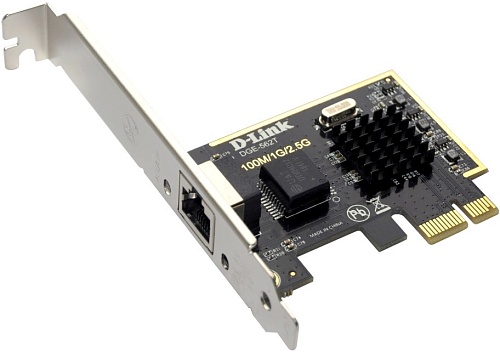 Сетевая карта D-LINK DGE-562T PCI Express адаптер с 1 портом 100/1000/2.5GBase-T