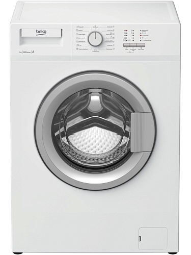 Стиральная машина Beko WRS54P1BSW (36.5см / 5кг / 800об / A)