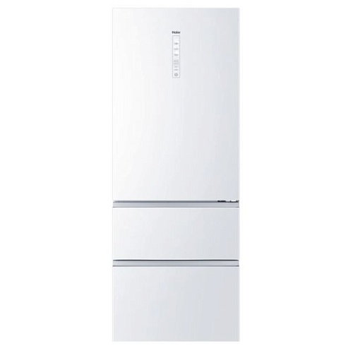 Холодильник трехдверный Haier A3FE742CGWJ(EE) (Объем - 463 л / Высота - 190,5 см / Ширина - 70 см /  A++ / Белый / No Frost)