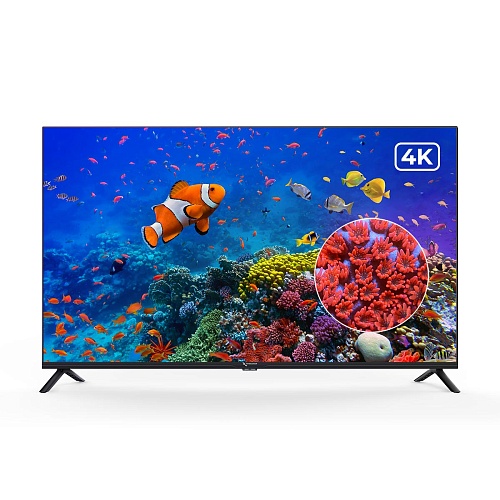 Телевизор Триколор 4K Ultra HD 50” H50U5500SA (+1 год подписки) ANDROID SMART TV, черный