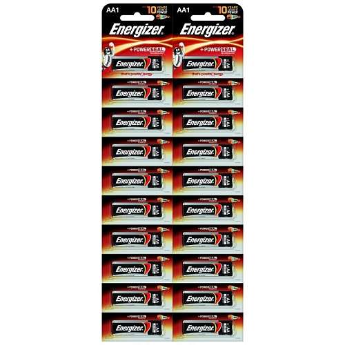 Батарейки Energizer LR6 (BL-1) E91/AA 7638900950663