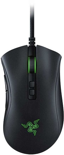 DSP Мышь Razer DeathAdder V2, игровая, оптическая, проводная, USB, черный