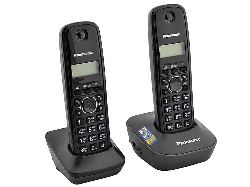 Телефон Panasonic KX-TG1612RUН 2 трубки